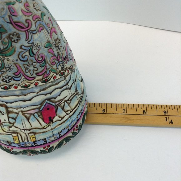 Jim Shore 2004 Heartwood Creek Angel "Landscape Sleeps" Winter Scene - Picture 12 of 15